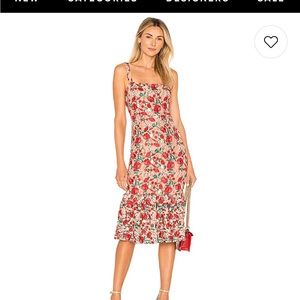 Lovers and Friends Under the Stars Midi in Dark Nude